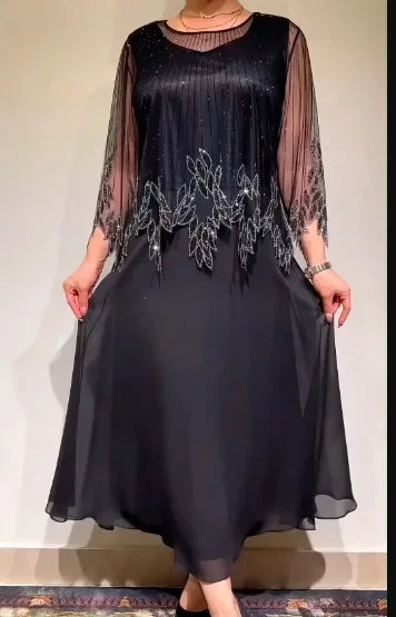 Vestido estampado de moda