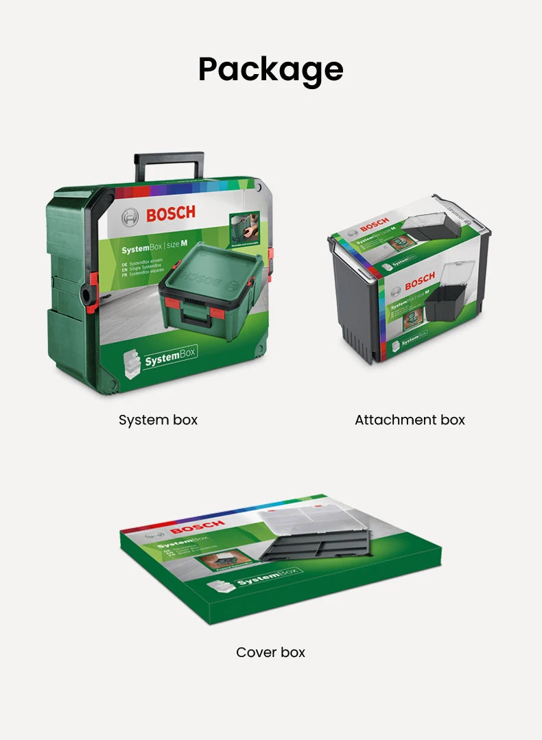 Caja de herramientas apilable Bosch System Box