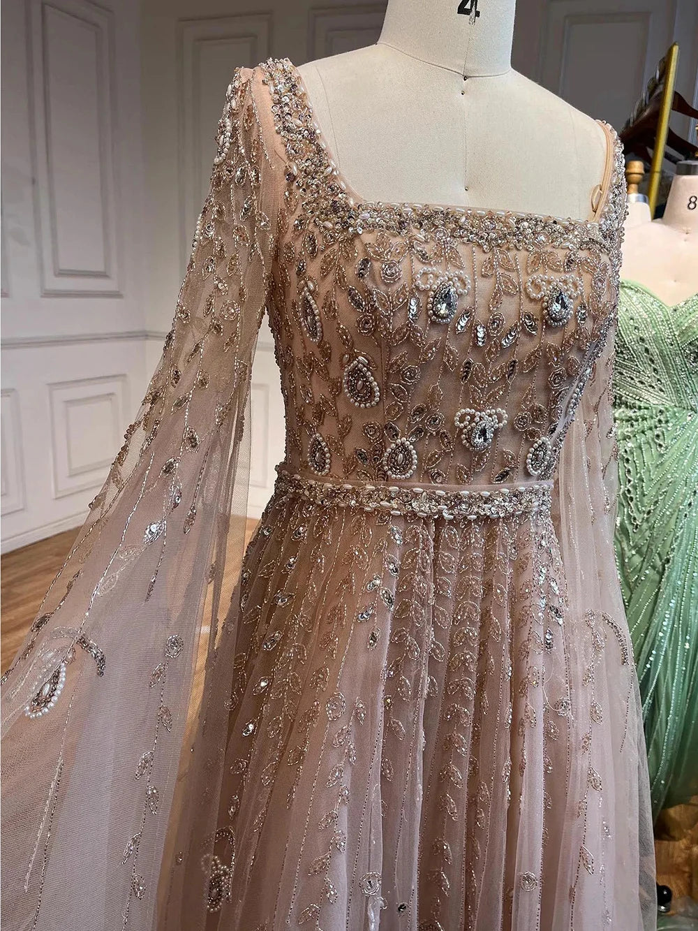 Vestido musulmán Rosa