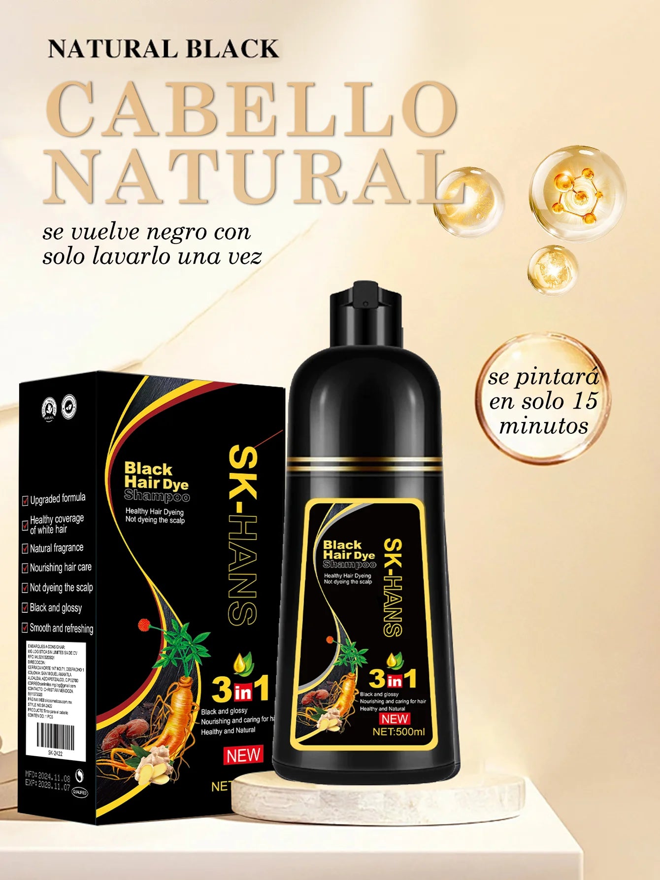 Shampoo, Natural