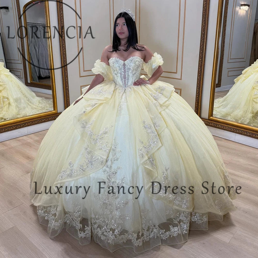 Vestidos elegantes de quinceañera