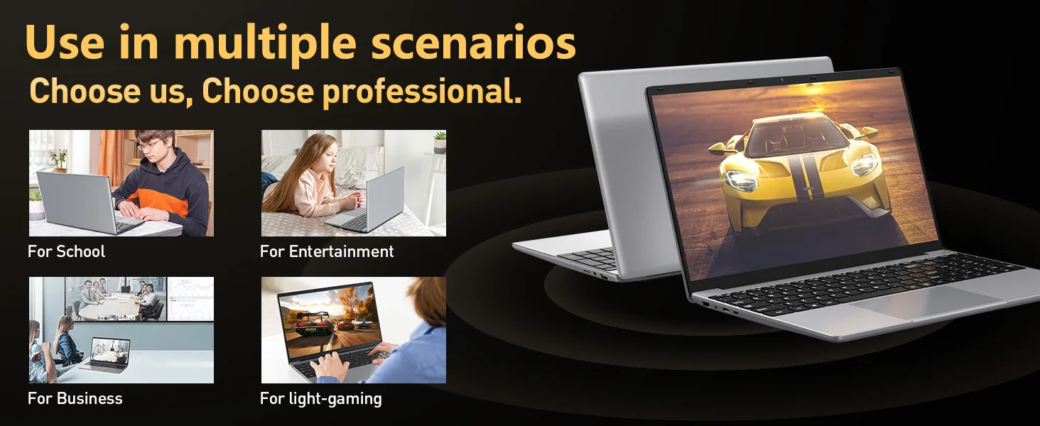 ordenador portátil  ANLUAN Windows 11 portátil Intel N4000 16GB RAM 1TB