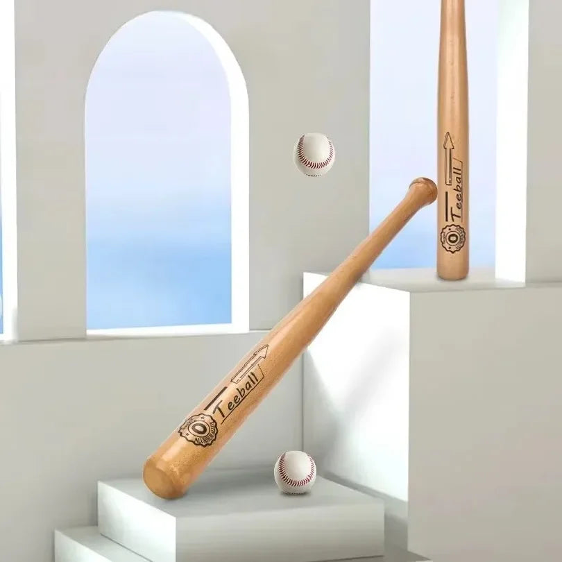 Bate de béisbol de madera maciza