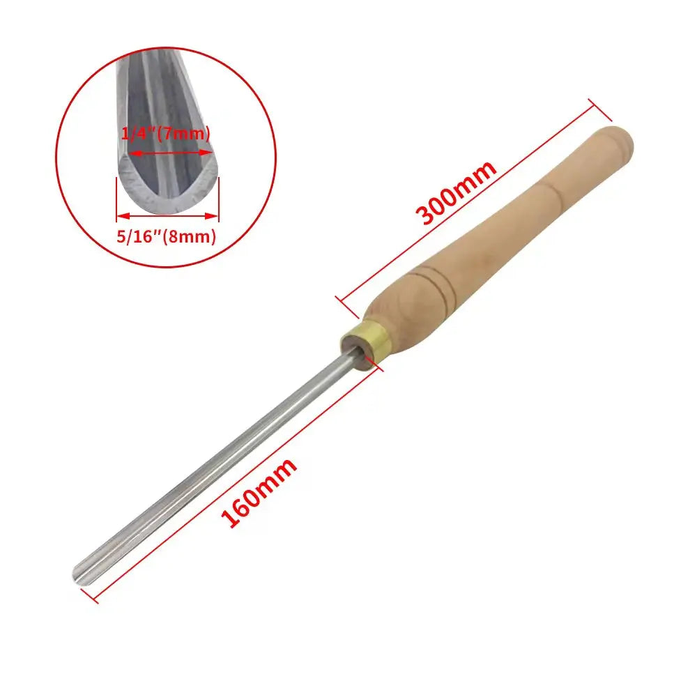 Juego de herramientas de torno HSS para madera