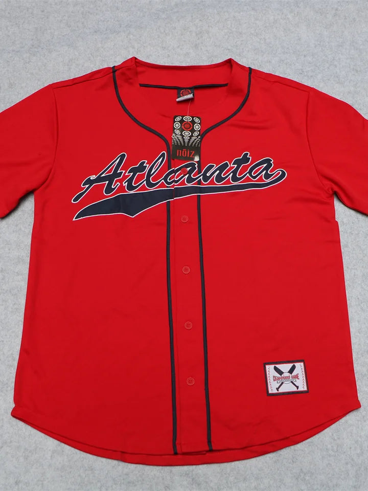 Camiseta Deportiva Retro Americana de Béisbol