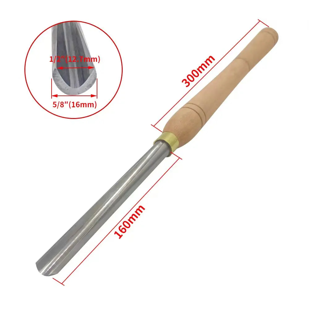 Juego de herramientas de torno HSS para madera