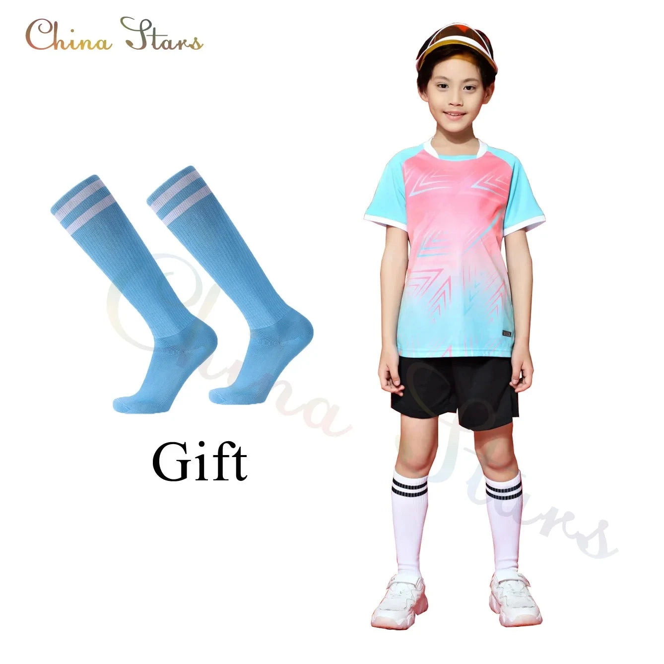 Uniformes de fútbol para niños + calcetines