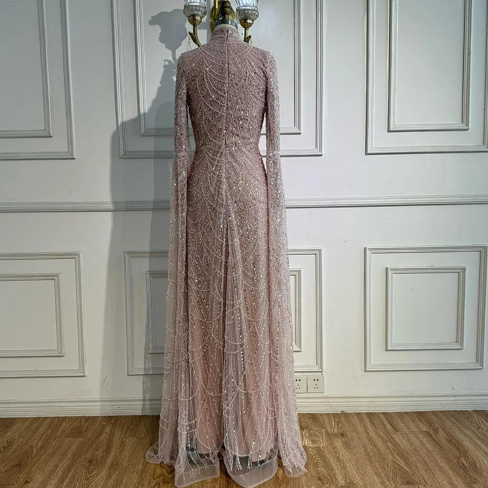 vestidos de noche vestido con cuentas para fiesta de mujer LA72591