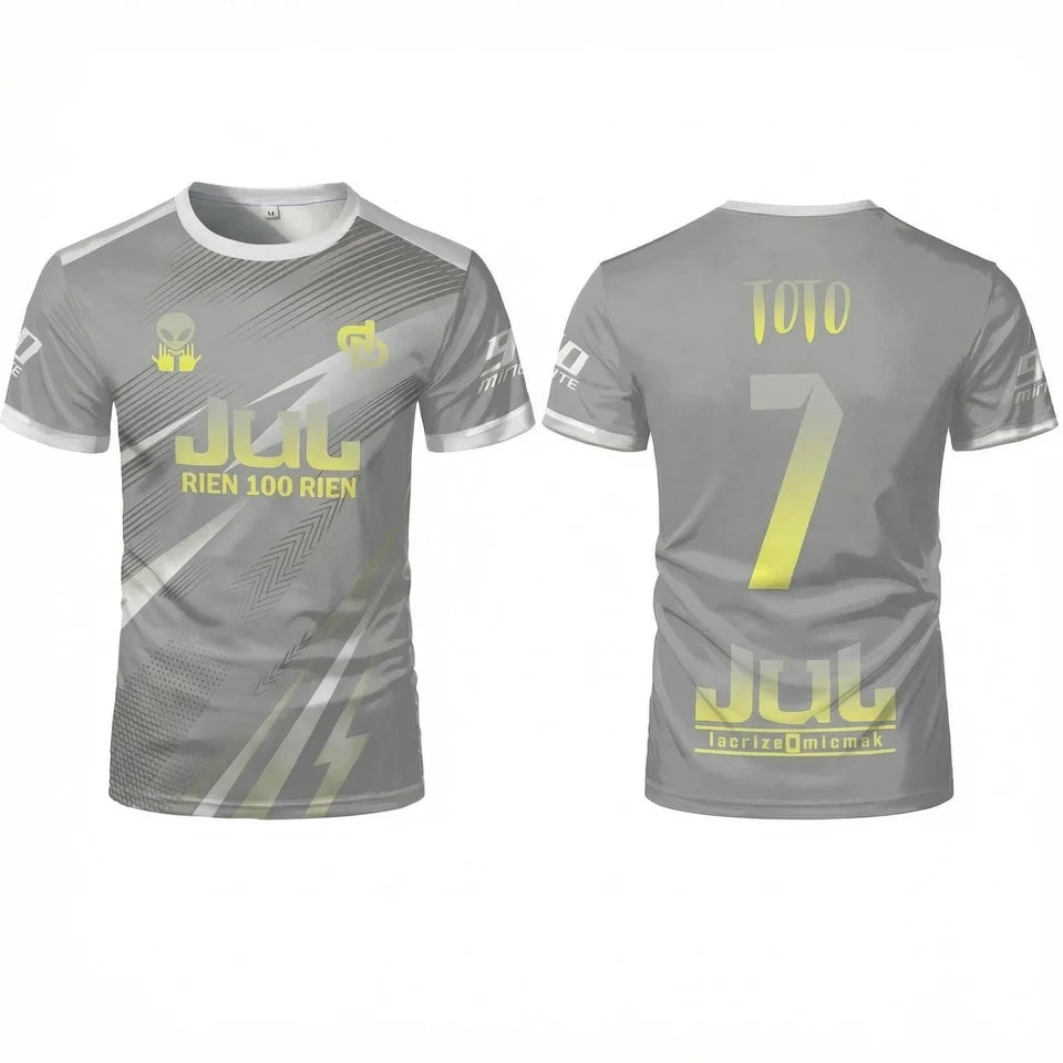 Camiseta de Fútbol Transpirable de Verano 2026 JUL Toto Ninetta Rien 100 Rien