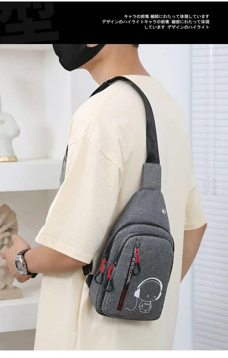 Bolso cruzado para hombre