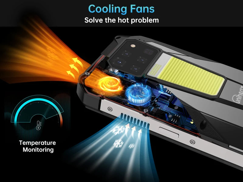 Teléfono inteligente con 100 lúmenes 120Hz proyector 32GB + 512GB 5G