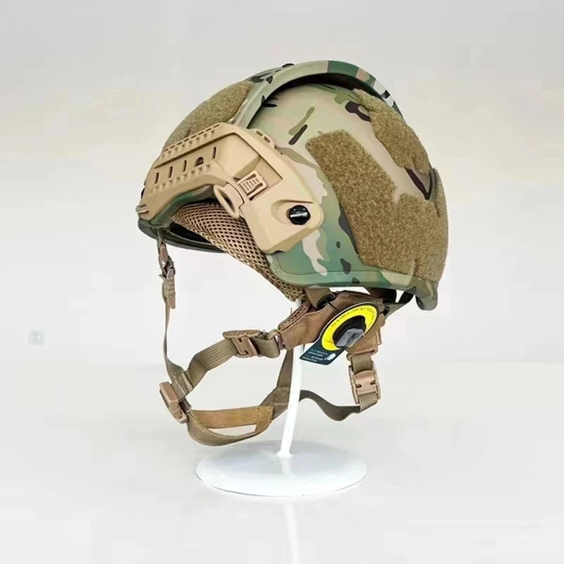 Casco balístico militar de camuflaje