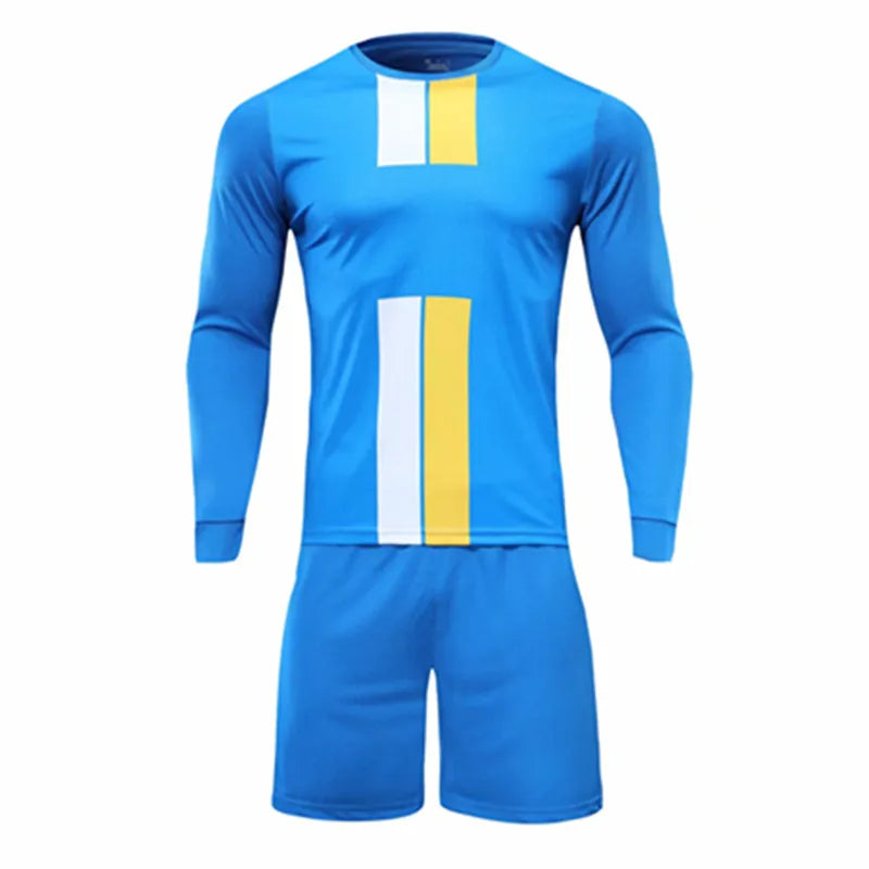 Conjunto de camiseta de fútbol de manga larga