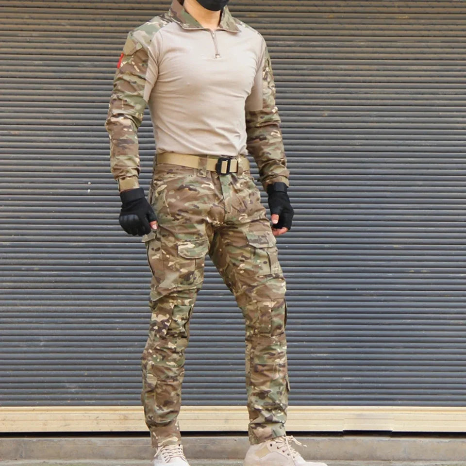 Uniforme táctico Milit traje de camuflaje