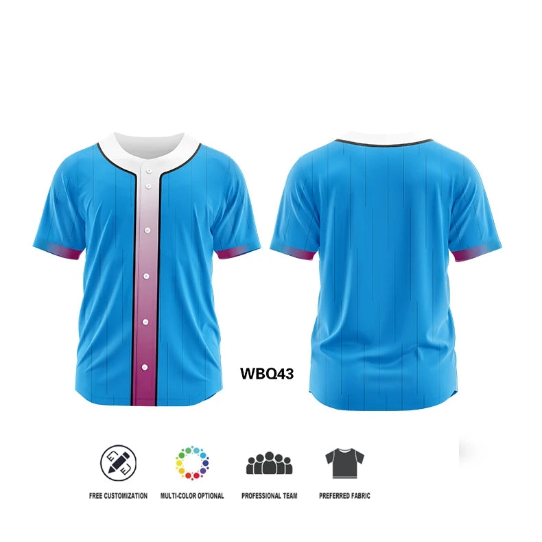 Camiseta de béisbol personalizada