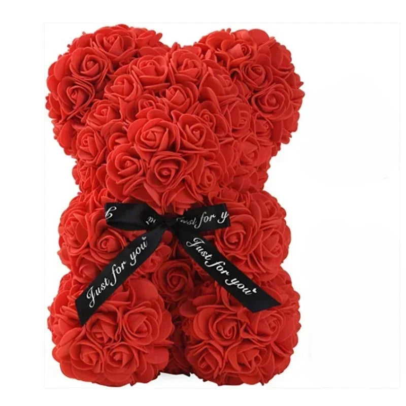 Rosa eterna Oso de peluche