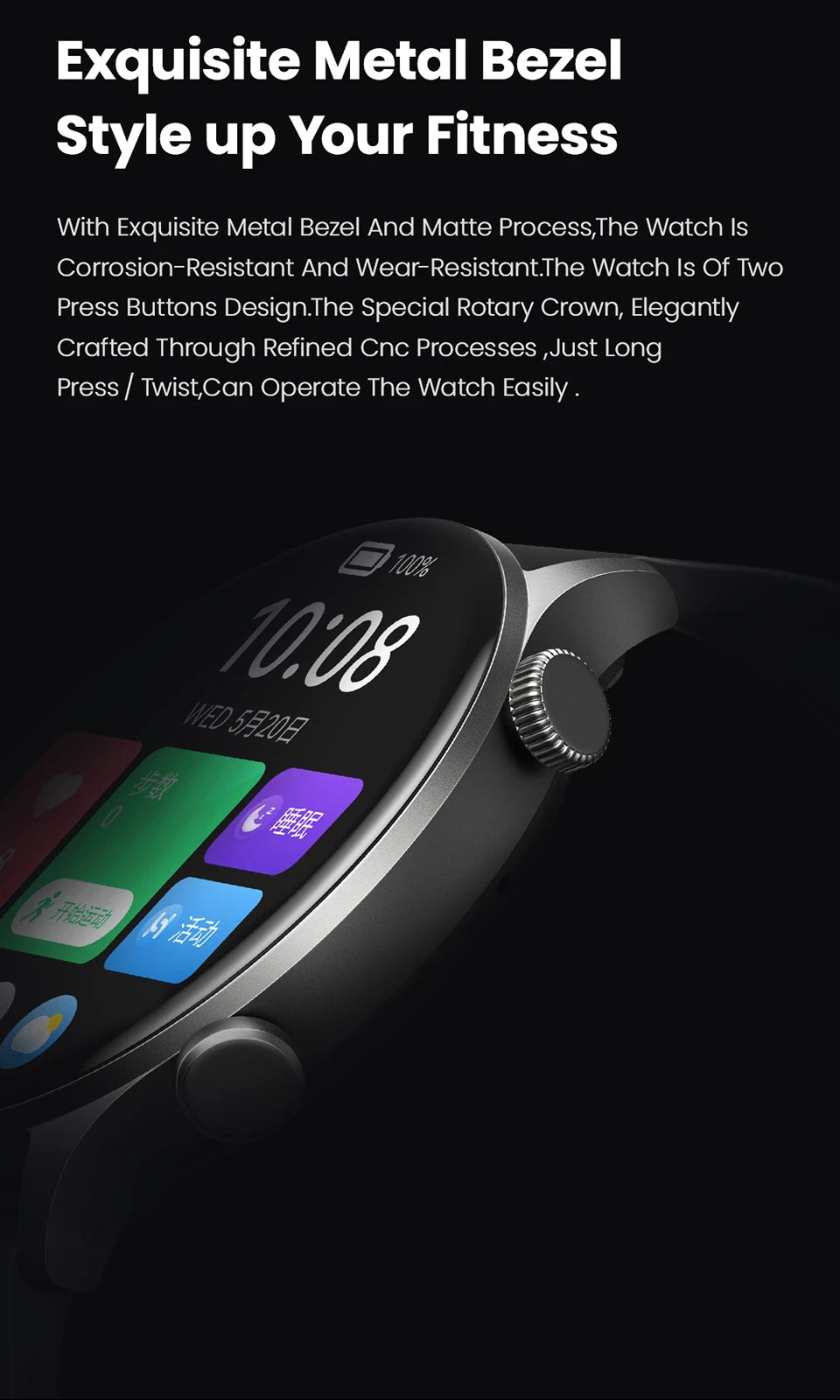 -reloj inteligente Solar