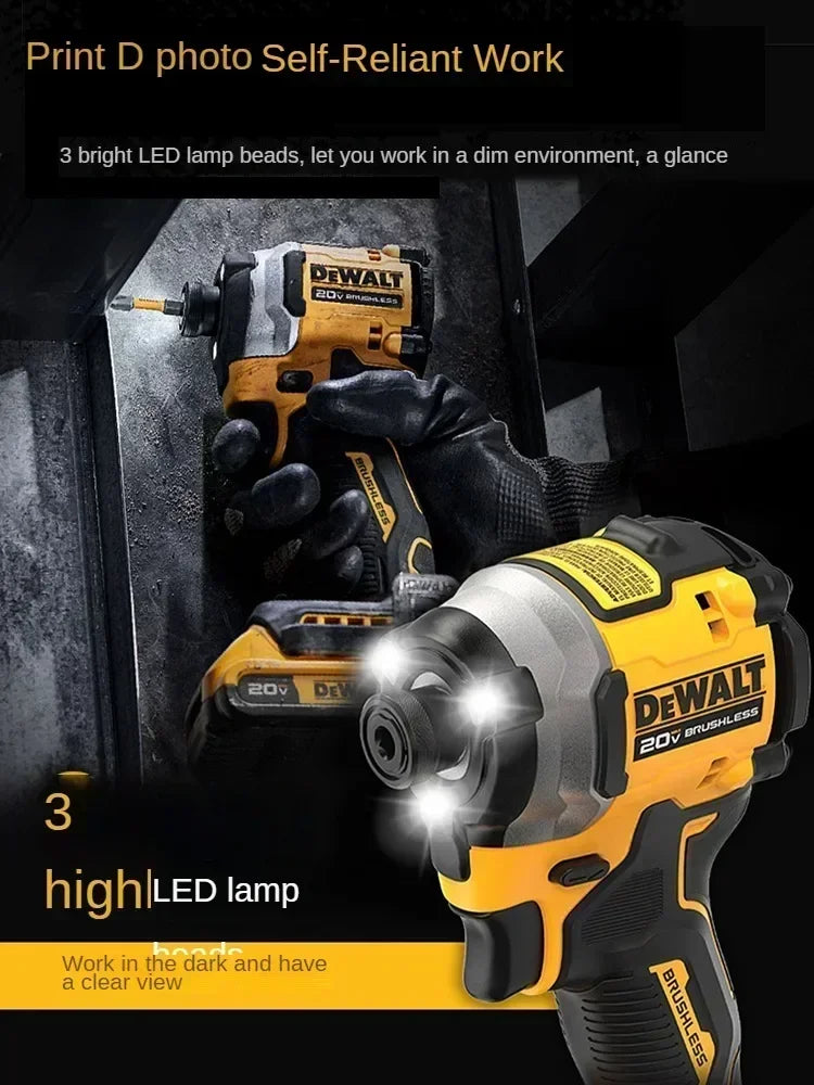DEWALT DCF850 TALADRO de impacto controlador eléctrico 20V