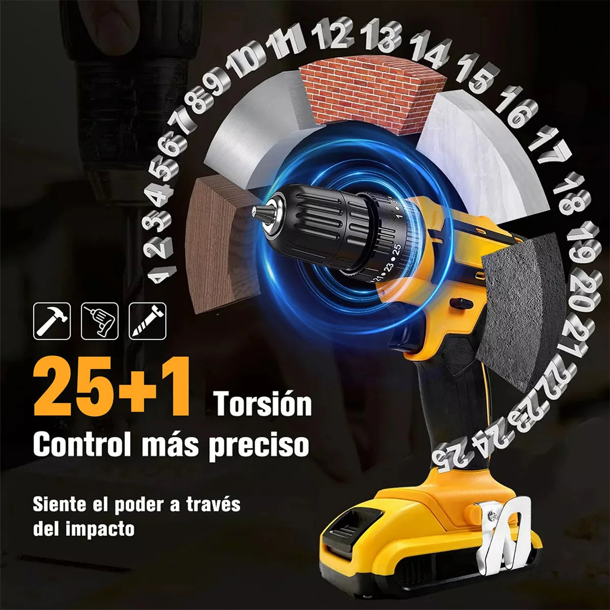 Taladro inalámbrico