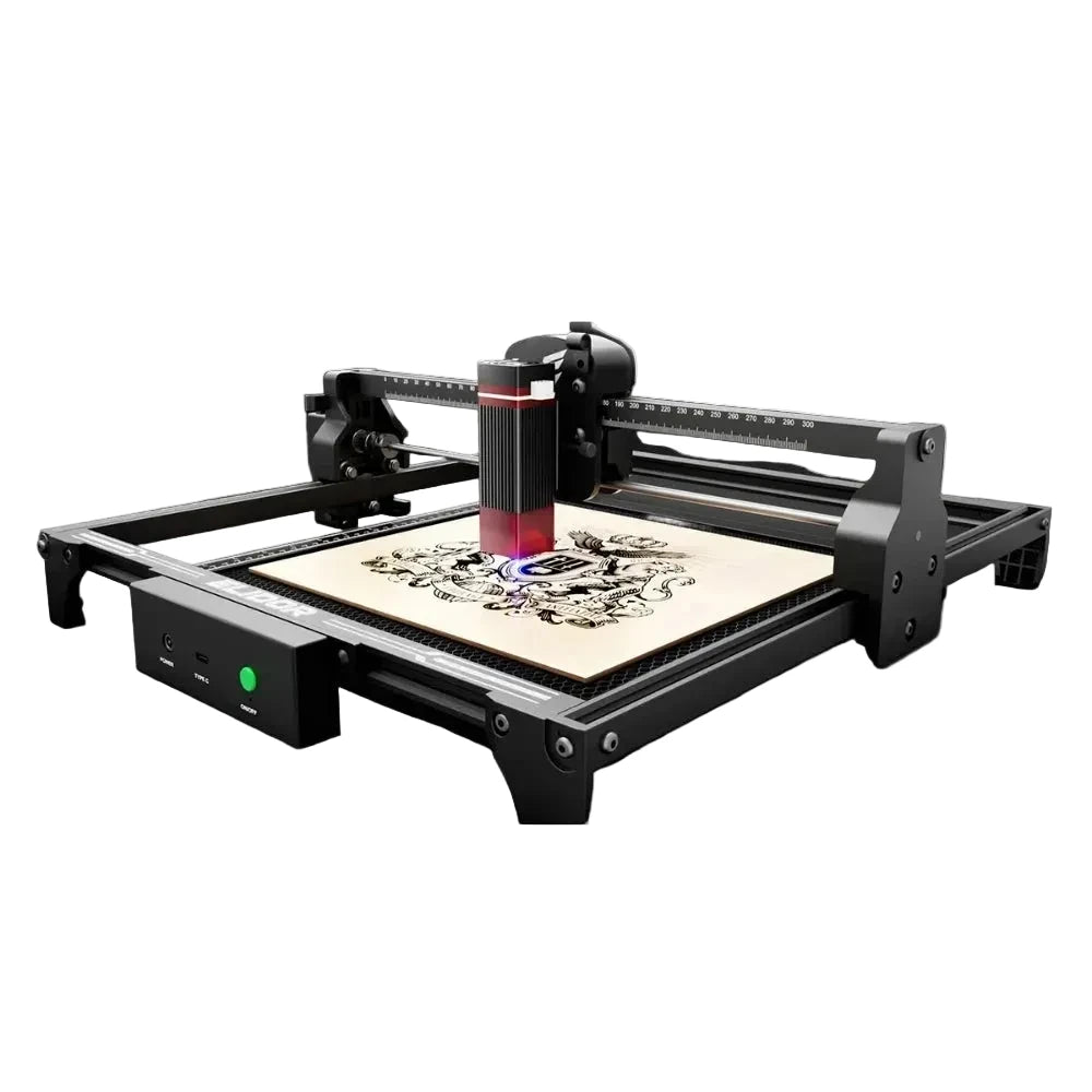 Máquina cortadora láser área de trabajo de diodo CNC 300X300mm