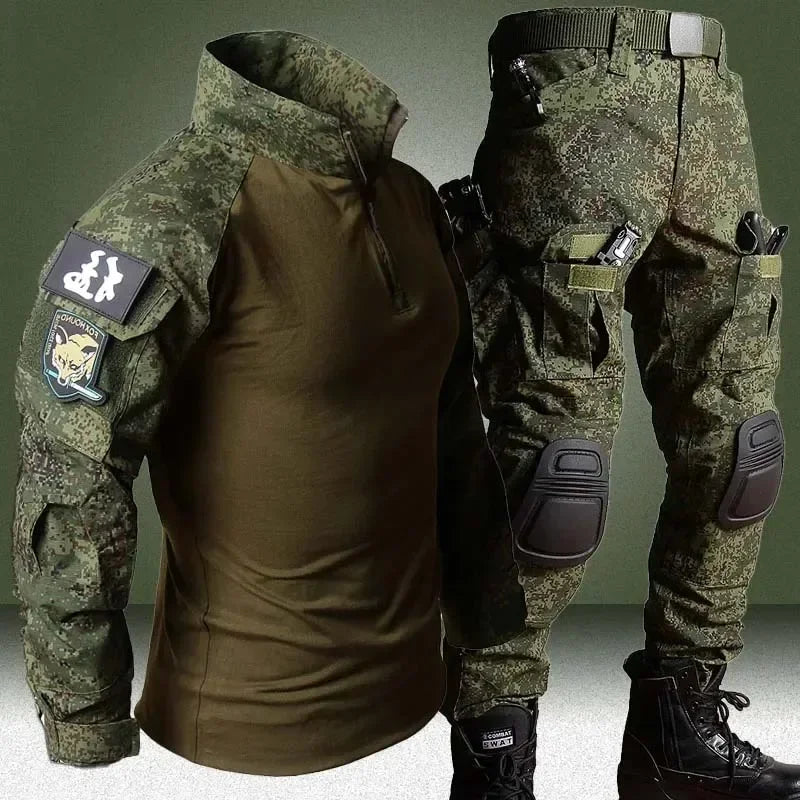 Conjuntos tácticos de camuflaje RU para exteriores