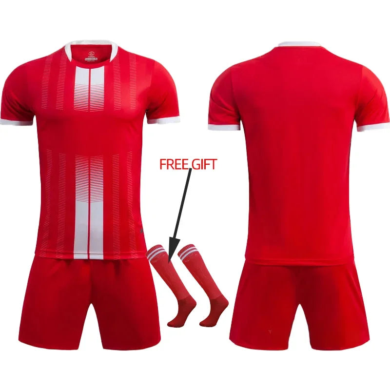 Camiseta de fútbol para niños y adultos, personalizados