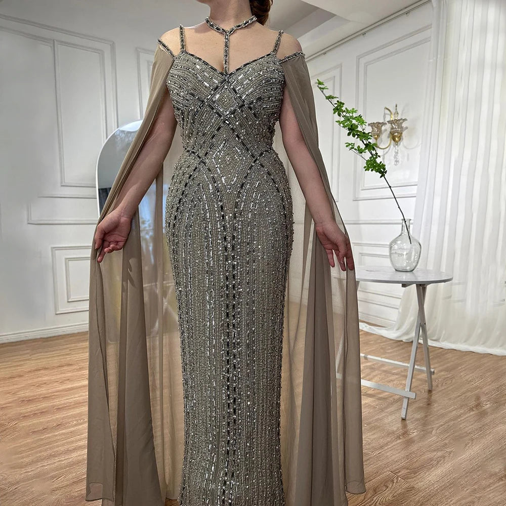 Vestido de noche estilo árabe