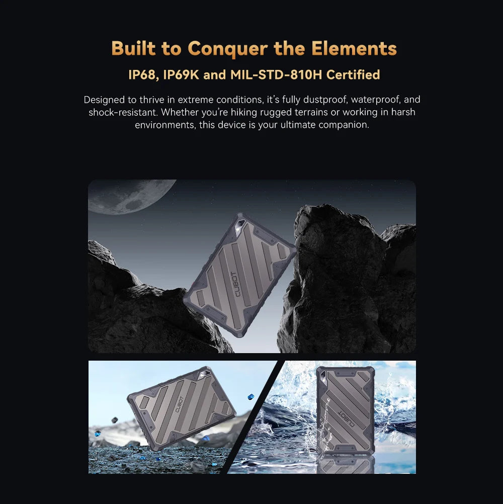 tableta resistente, Android 14, Helio G99, 16 GB