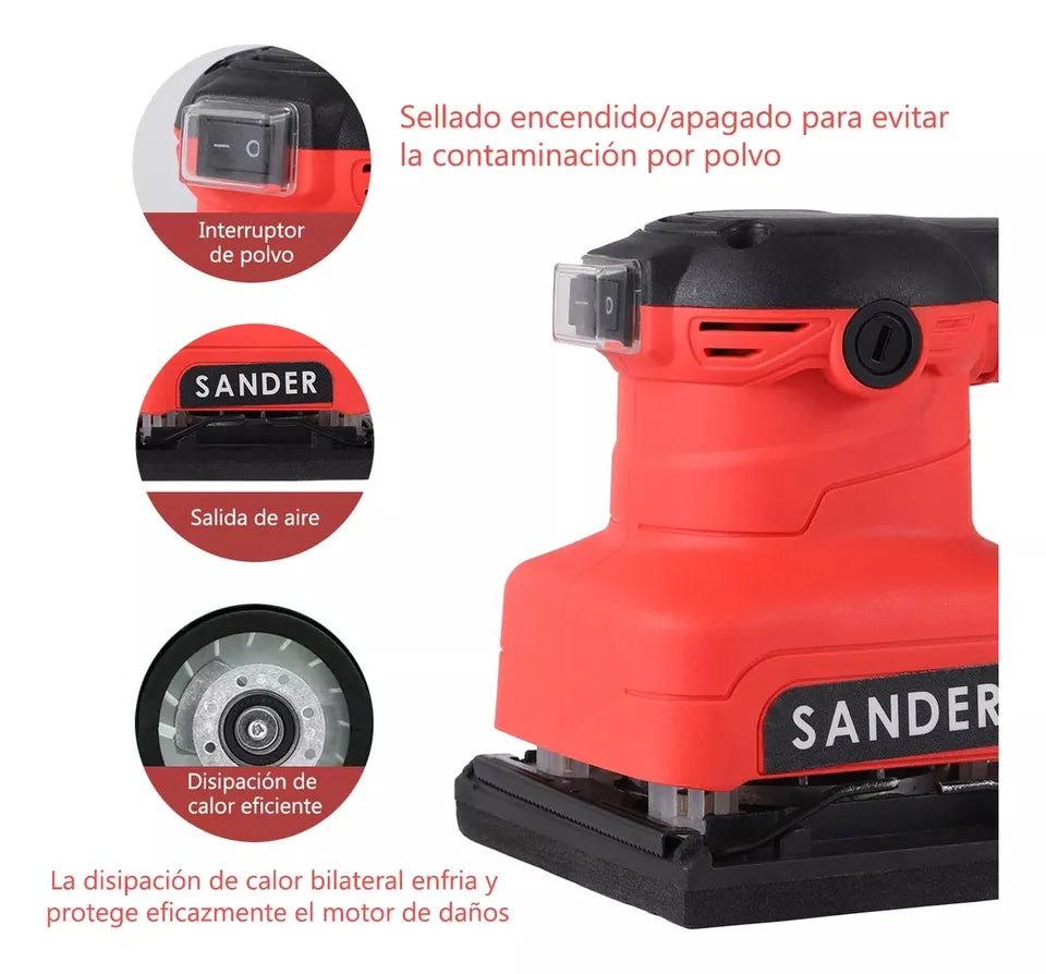 Lijadora eléctrica de 200W