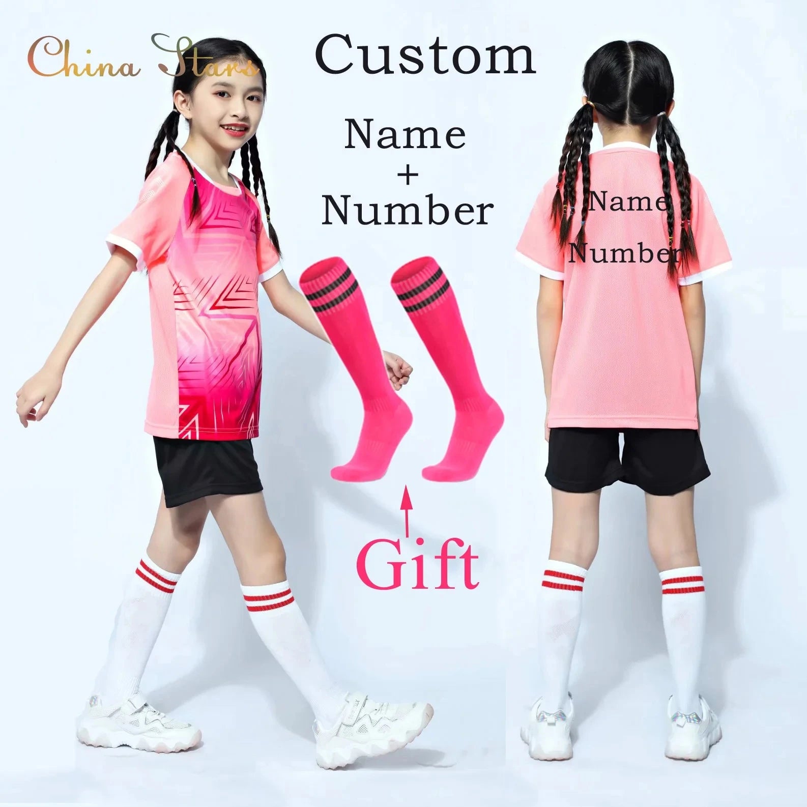 Uniformes de fútbol para niños + calcetines