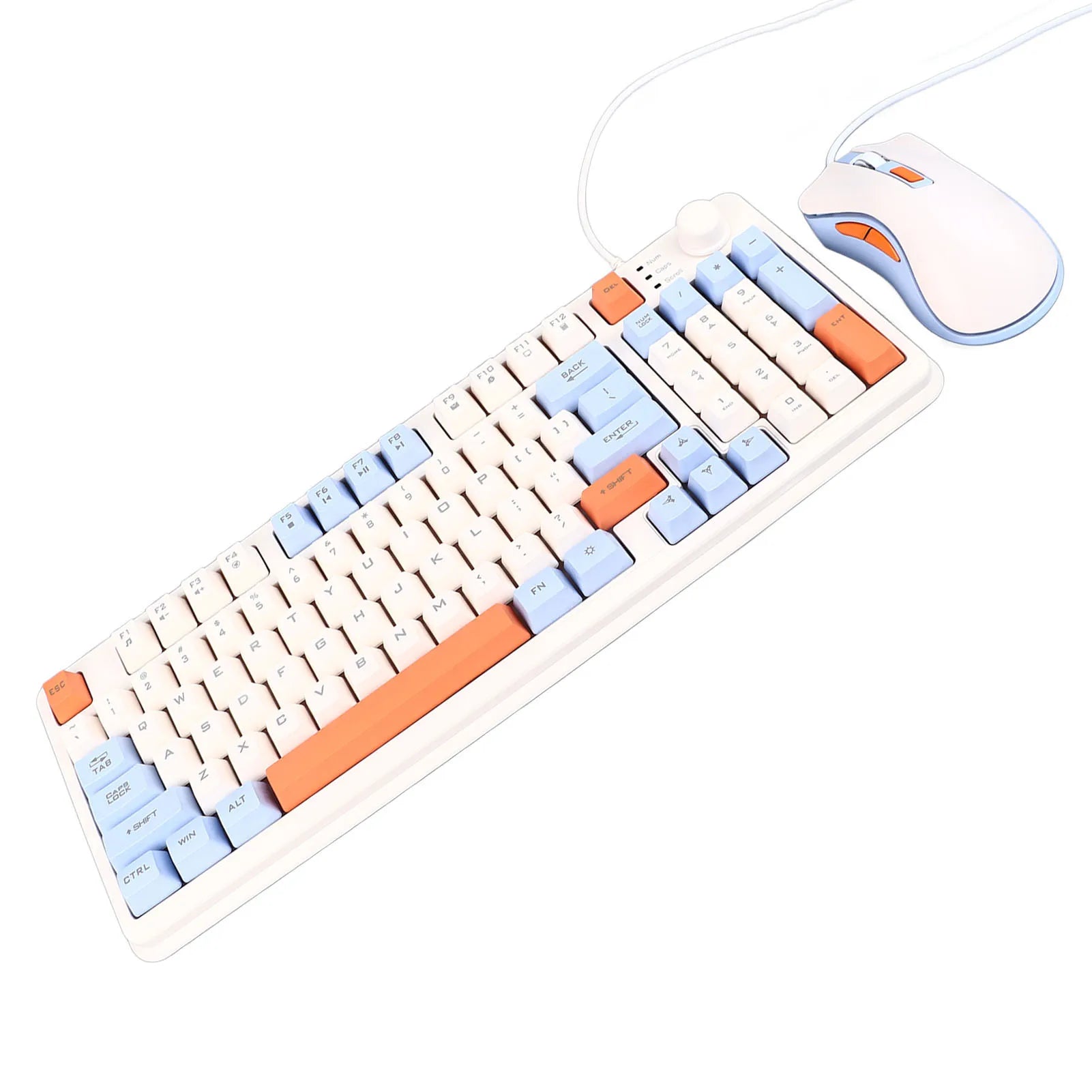 Combo de teclado y ratón para juegos por cable USB,