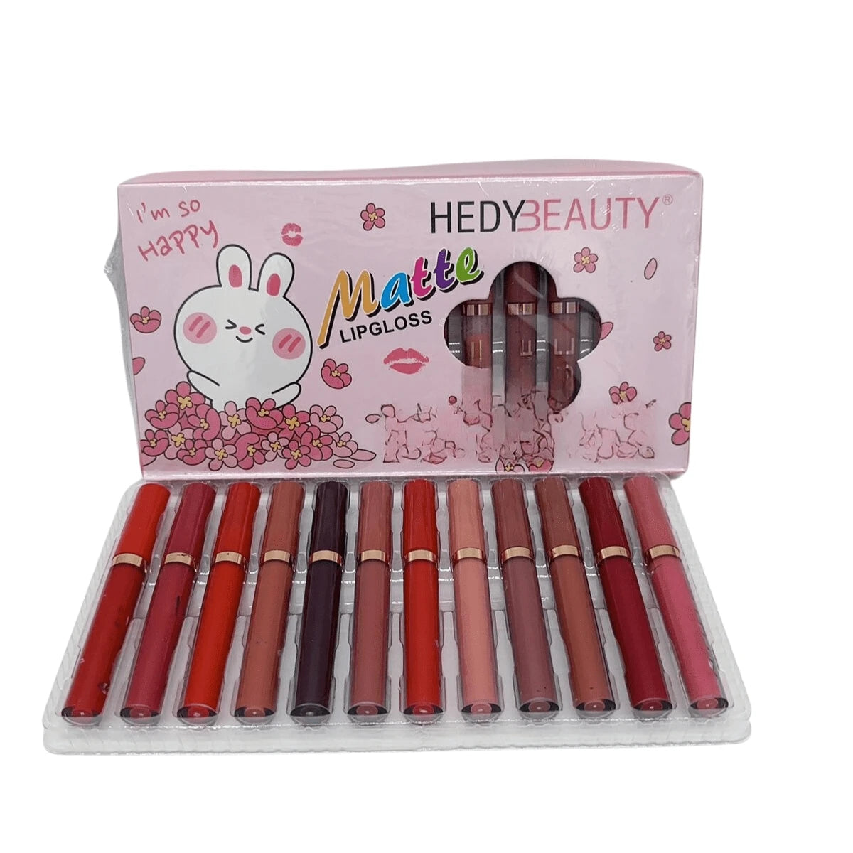 SET de 12 Piezas de Labial Surtido Diferetes Modelos LIP GLOSS