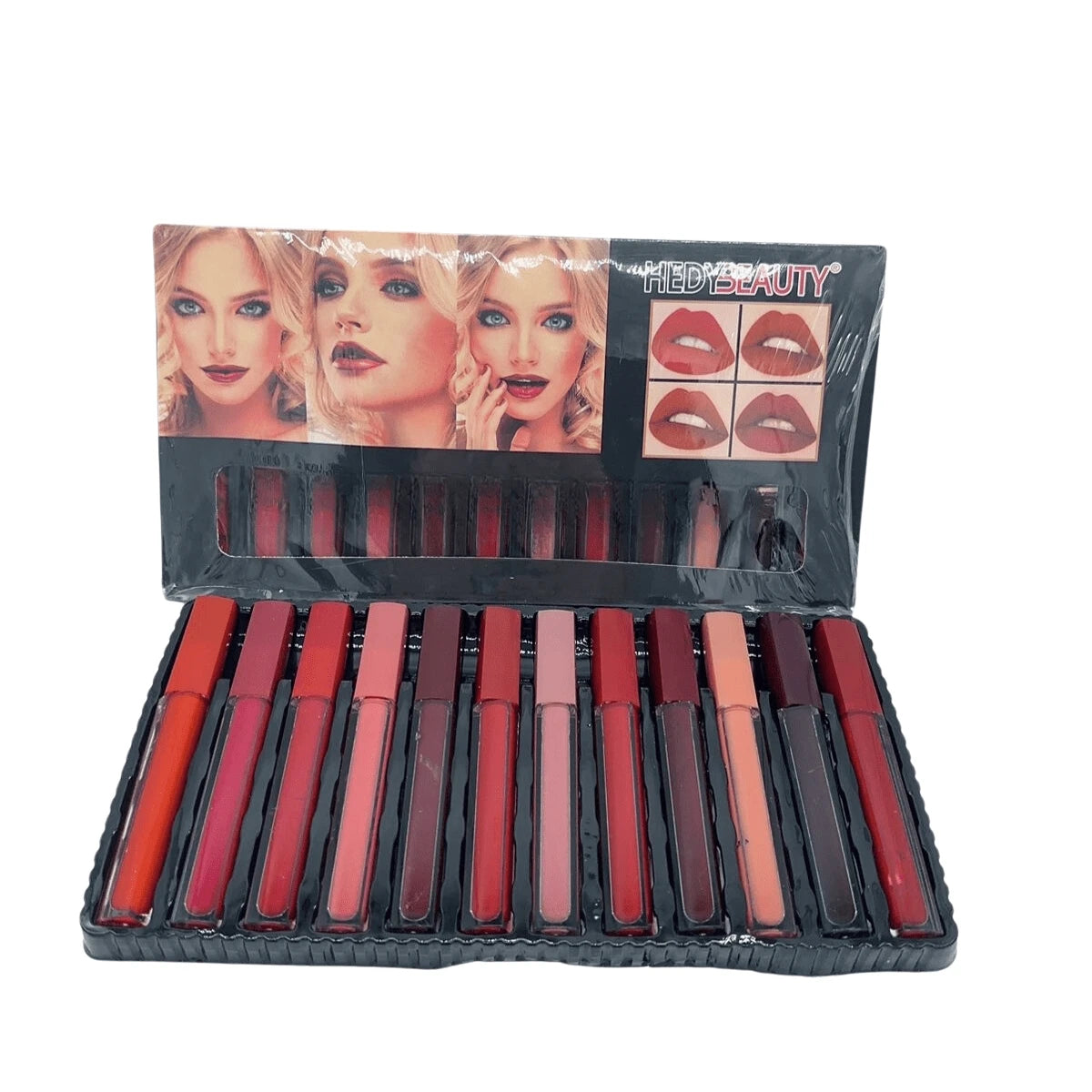 SET de 12 Piezas de Labial Surtido Diferetes Modelos LIP GLOSS