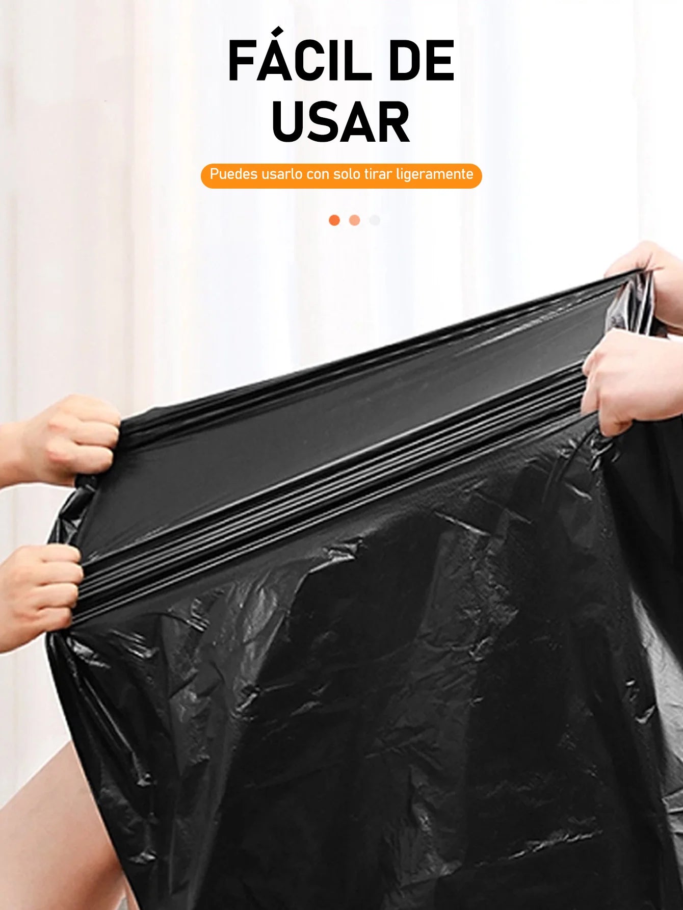 Paquete de 50 bolsas de basura