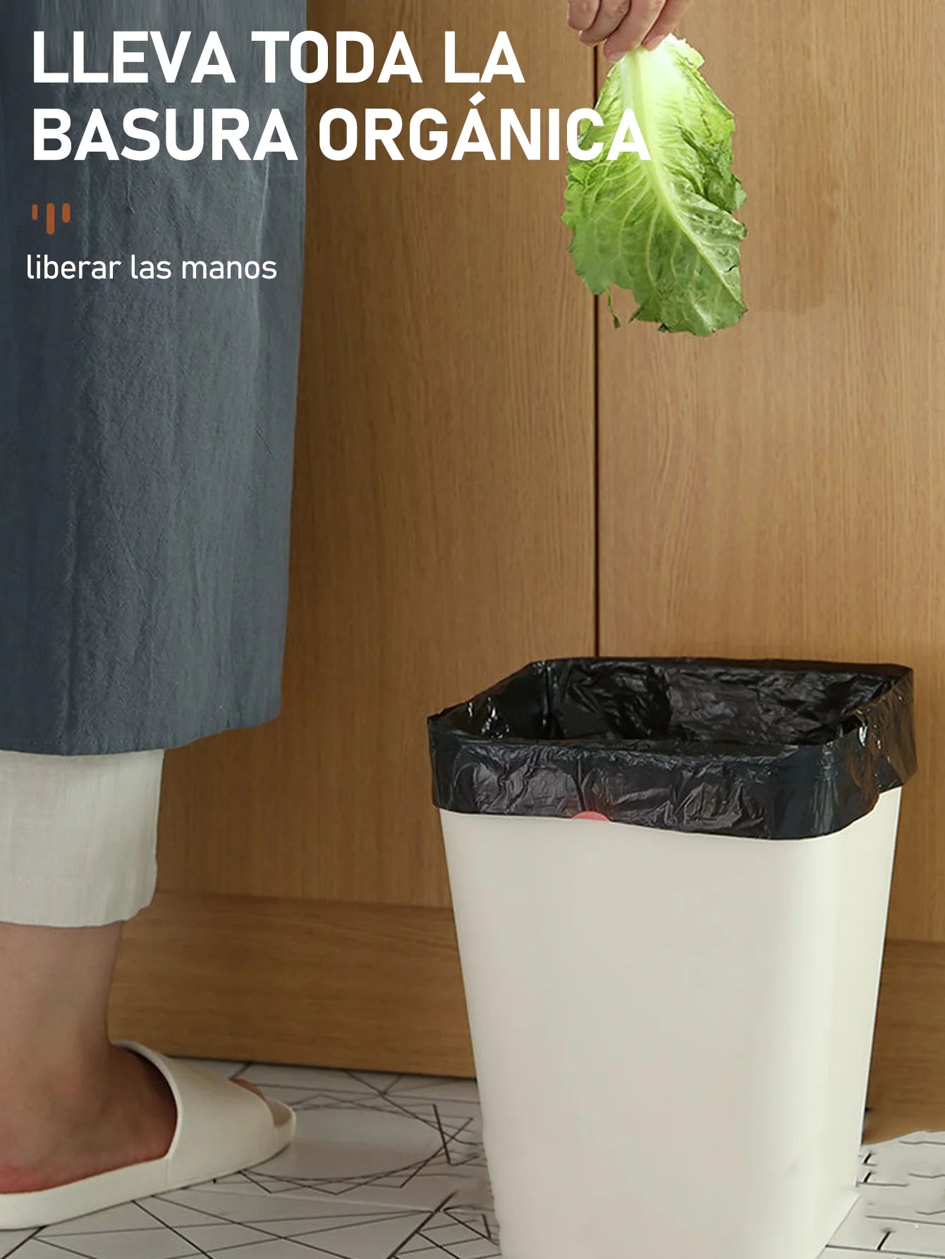 Paquete de 50 bolsas de basura