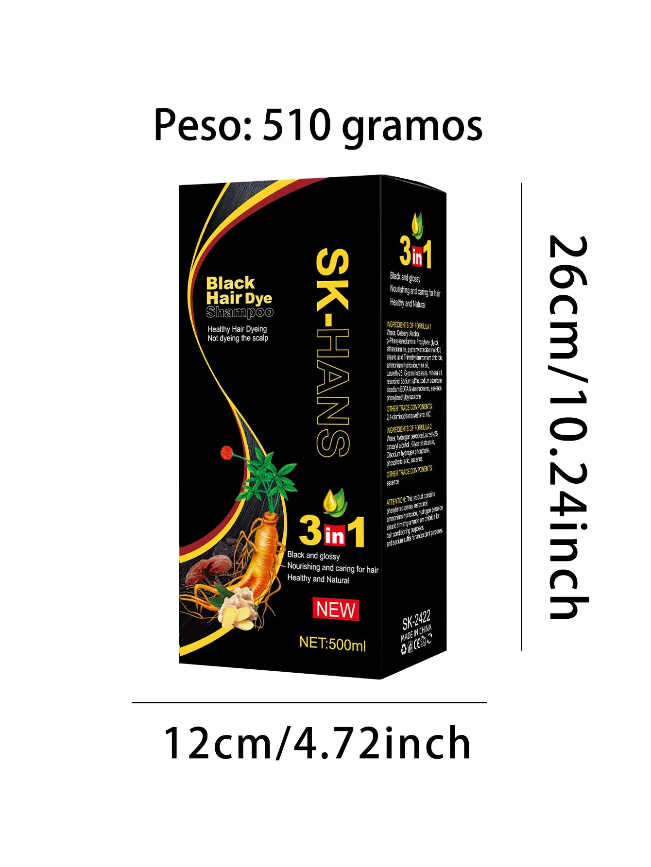 Shampoo para teñir el cabello