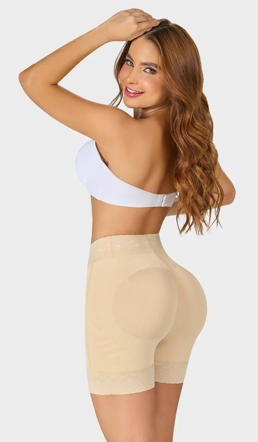 Short corto, talle alto, STA0322 de Fajas M&D®