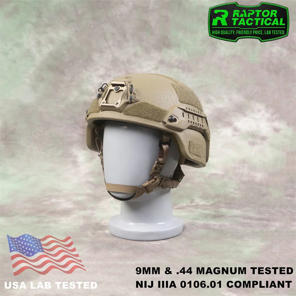Casco Táctico Raptor Nivel 3A