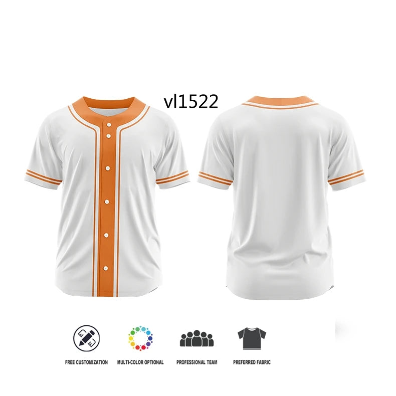 Camiseta de béisbol personalizable
