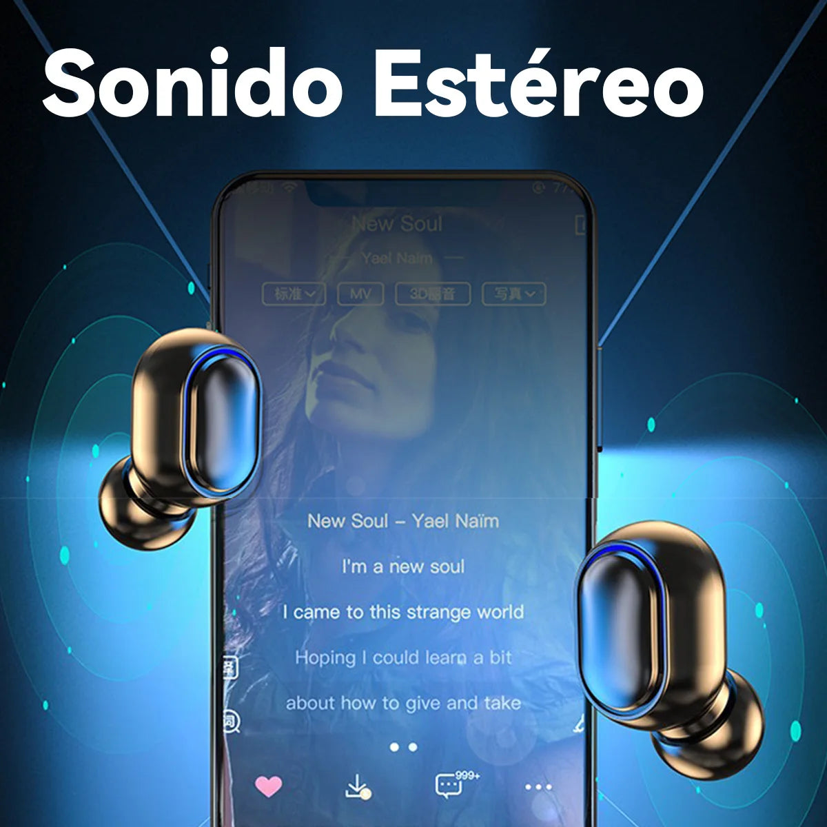 Auriculares inalámbricos Bluetooth