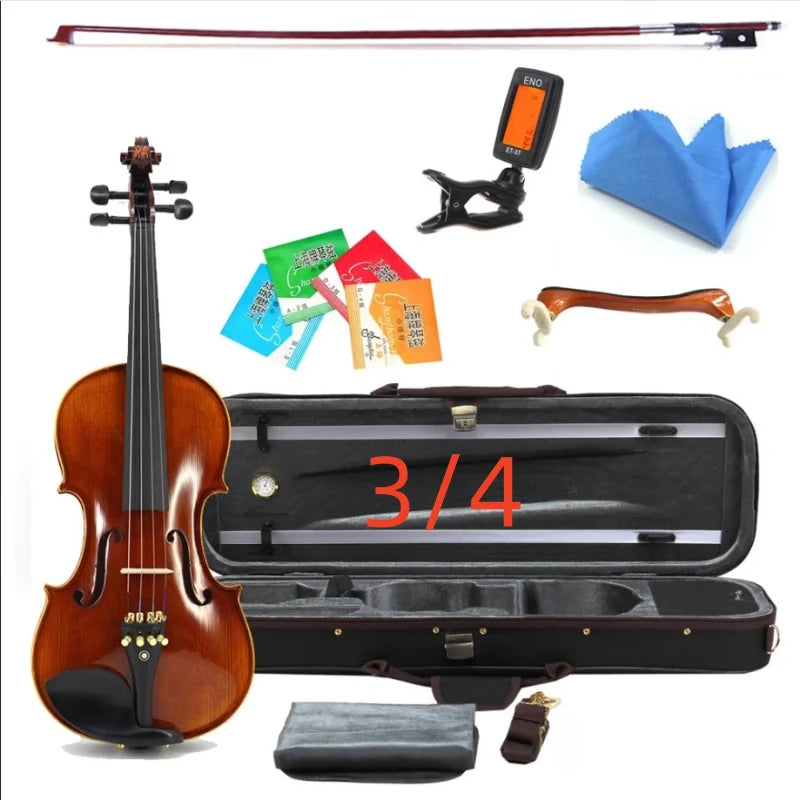 pintura de aceite de violín avanzada