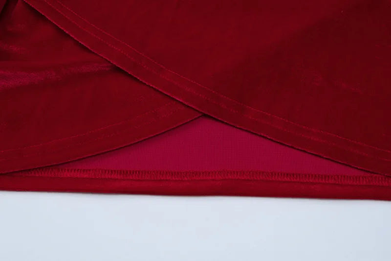 Vestido Sexy ajustado de un solo hombro