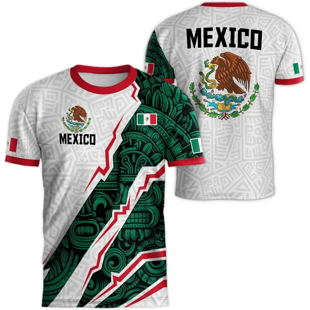 Camiseta con Bandera Mexicana para Hombre