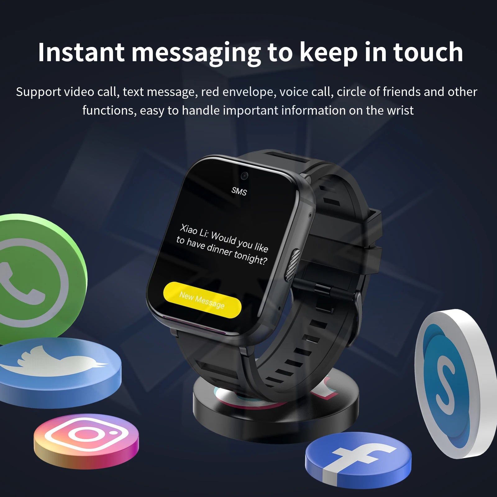 Reloj inteligente Q668 Android