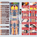 Cojín eléctrico de masaje de cuerpo completo