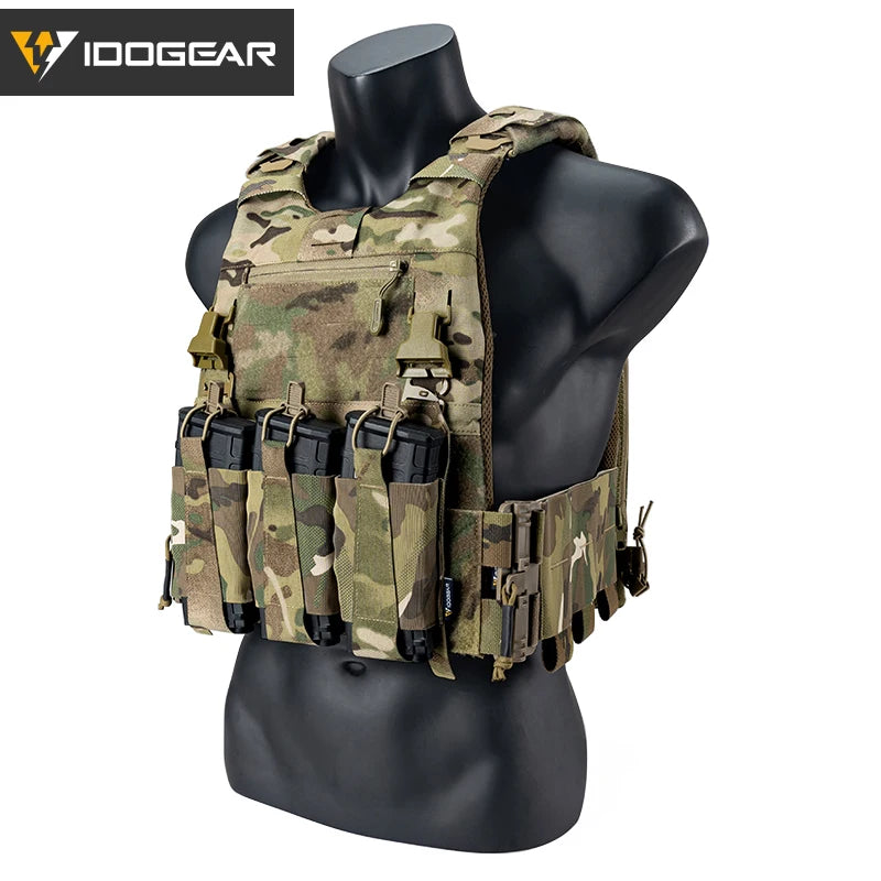 IDOGEAR-Chaleco MOLLE táctico FCSK
