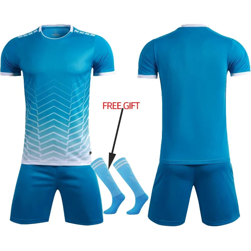Camiseta de fútbol para niños y adultos, personalizados
