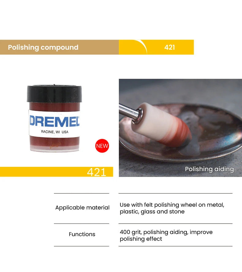 Dremel-compuesto de pulido 421 Polierpaste