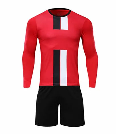 Conjunto de camiseta de fútbol de manga larga