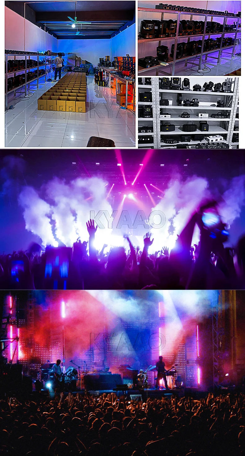 Proyector de iluminación de escenario de discoteca láser de 5W con Control